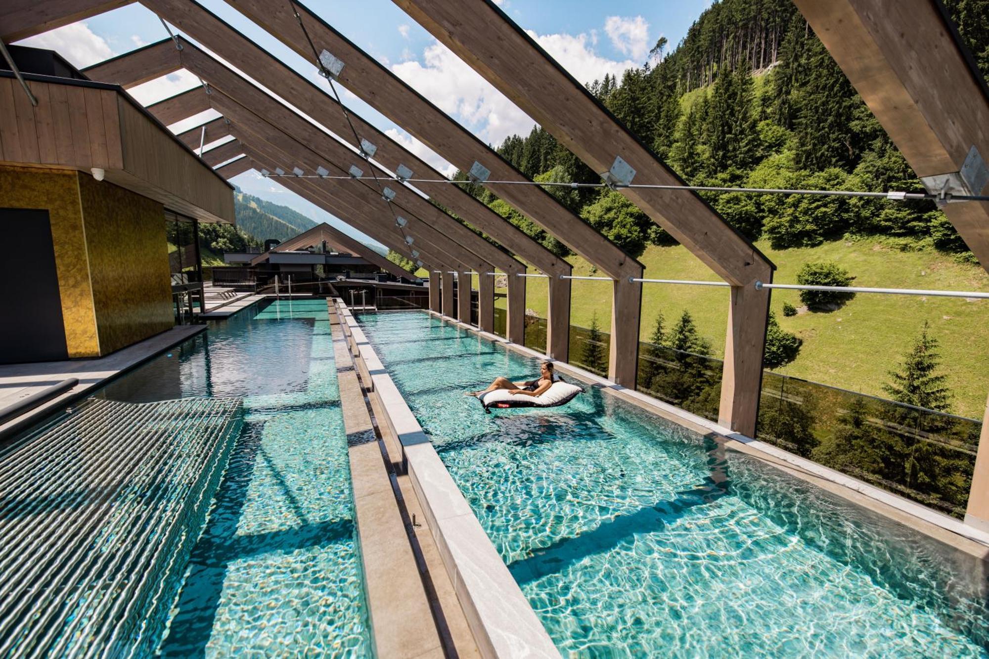 Zillergrundrock Luxury Mountain Resort Mayrhofen Eksteriør bilde